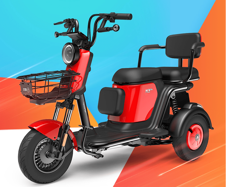 雅迪、愛瑪推出的新電動三輪乘用車,安全時速,可載3人,很實用